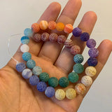 7 Chakras Stone Beads Tiger Eye Agates Turquoises Jewelry Making DIY