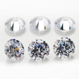 100pcs Round CZ Stone AAAAA Cubic zirconia Beads For Jewelry DIY
