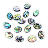 2pcs/bag Natural Abalone Shell Bead Oval Jewelry Making DIY Earring Pendant