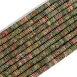 Natural Stone Spacer Beads Abacus Rondelle Loose Bead 2*4mm