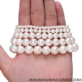 Shell Pearl Round Loose Beads for Jewelry Making