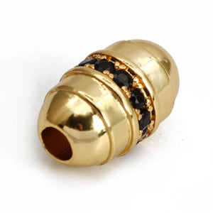 Enamel Copper Beads for Jewelry Making Oval Loose Beads