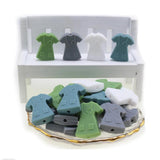 10/20Pcs Doctor Nurse Silicone Beads DIY Teether Jewelry Making