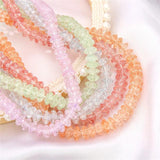 6-8mm Crystal Cracked Beads Lot for Jewelry Making