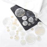 10-15mm Round Shell Pieces Pendant Bead Natural Earring Charm Beads