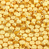 200/400pcs 7x4mm CCB Letter Beads for Jewelry Making