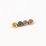 200/400pcs 7x4mm CCB Letter Beads for Jewelry Making