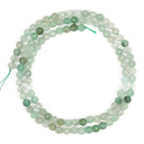 Green Aventurine Small Waist Seed Loose Beads for Jewelry Making DIY