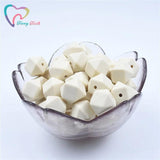 10 PCS Navajo Silicone Beads Hexagon Baby Chew Necklace BPA Nursing