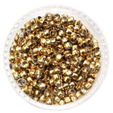 50Pcs Stainless Steel Stopper Beads for DIY Jewelry, Fits 0.8/1.0/1.5/2.0MM Rope