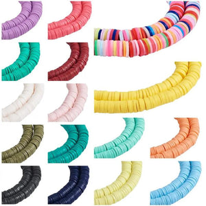 Polymer Clay Beads for DIY Jewelry Making Bracelet Finding 3-8mm