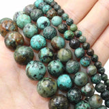 Natural Africa Turquoise Loose Spacer Bead 2-10mm