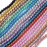 Purple Hematites Round Spacer Beads for Bracelet 8mm