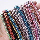 Purple Hematites Round Spacer Beads for Bracelet 8mm