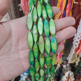 10x30mm Multicolor Shell Stone Loose Beads DIY Jewelry Accessories
