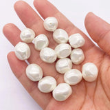 5pcs Natural Shell Beads Necklace 8-18mm DIY Jewelry Earring Accessory