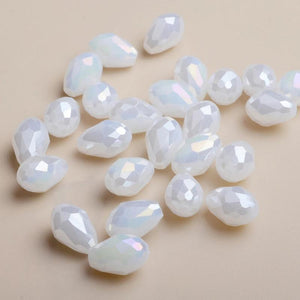 Teardrop Glass Beads 8x12mm 25 pcs