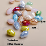 Teardrop Glass Beads 8x12mm 25 pcs