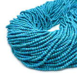 Turquoise Faceted Beads 2-4mm Natural Stone Loose Beads
