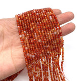 Red Agate Natural Stone Beads for Jewelry Making DIY Bracelets Necklaces