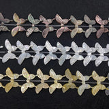 Natural Shell Butterfly Beads 13-30mm Carving Charm Jewelry Making DIY