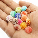 10-15mm Coral Loose Beads 10pcs Flower Beads DIY Jewelry Making Accessories