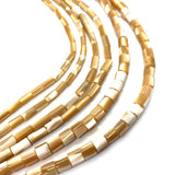 Natural Shell Tube Beads Horseshoe Snail Round Charm DIY Earrings Necklace