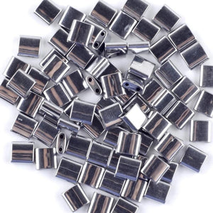Silver Plated Hematite Beads Round Loose Beads 15''