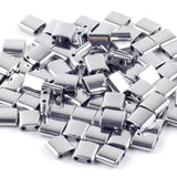 Silver Plated Hematite Beads Round Loose Beads 15''