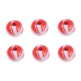 20pcs Red Heart-Shaped Wooden Beads Jewelry DIY Romance Gift
