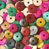 100pcs 15mm Coconut Heishi Disc Beads for Jewelry Making DIY Bracelets