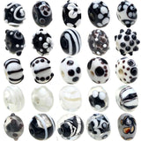 Mixed Style Lampwork Glass Beads Crafts Charm Bracelets DIY Jewelry Making