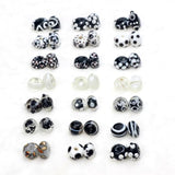 Mixed Style Lampwork Glass Beads Crafts Charm Bracelets DIY Jewelry Making