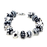 Mixed Style Lampwork Glass Beads Crafts Charm Bracelets DIY Jewelry Making