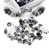 Mixed Style Lampwork Glass Beads Crafts Charm Bracelets DIY Jewelry Making
