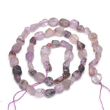 6-8mm Natural Rose Quartz Gemstone Beads Nuggets for DIY Jewelry Making