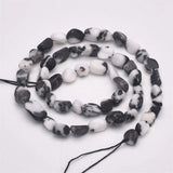 6-8mm Natural Rose Quartz Gemstone Beads Nuggets for DIY Jewelry Making