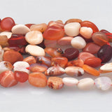 6-8mm Natural Rose Quartz Gemstone Beads Nuggets for DIY Jewelry Making