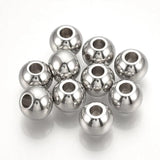 14K Gold Plated Brass Round Bead for DIY Jewelry Making