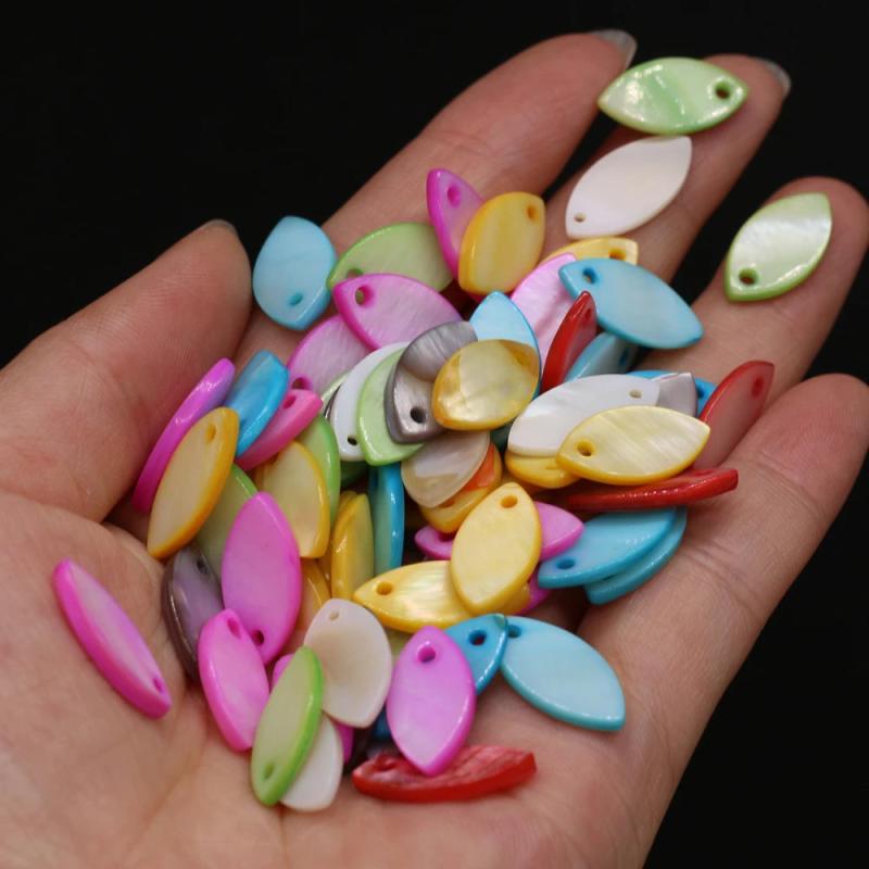 50Pcs Mother Of Pearl Shell Beads for Jewelry Making