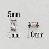 50pcs Short Tube Spacer Metal Beads DIY Jewelry Making Accessories