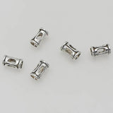50pcs Short Tube Spacer Metal Beads DIY Jewelry Making Accessories