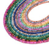 Natural Shell Beads 3/4mm Spacer for Jewelry Making