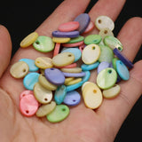 50Pcs Mother Of Pearl Shell Beads Pendant Jewelry Making DIY Necklace Bracelet