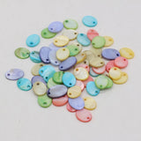 50Pcs Mother Of Pearl Shell Beads Pendant Jewelry Making DIY Necklace Bracelet