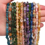 Irregular Gemstone Crystal Loose Beads for Jewelry Making