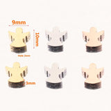 5Pcs Gold-Plate Angel Wings Charms for Jewelry Making