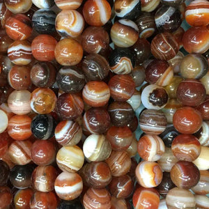 Carnelian Round Loose Beads 6mm-12mm FG8836