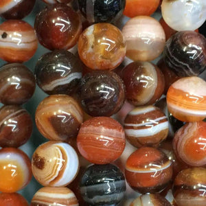 Carnelian Round Loose Beads 6mm-12mm FG8836