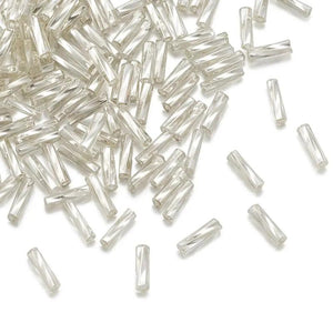 50g 6x1.8mm Glass Twist Bugles Seed Beads Spacer Tube Beads